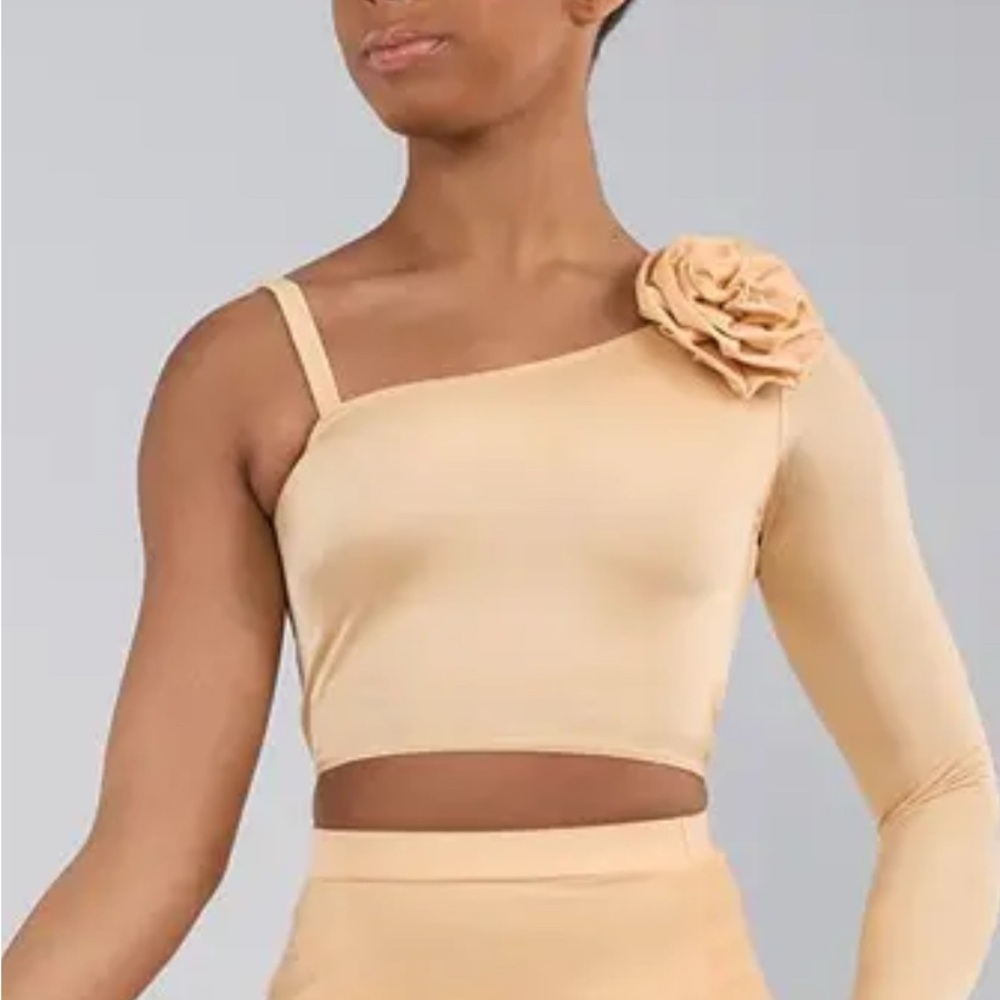 Weissman’s Pale Yellow Top & Skirt Lyrical Set